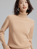 Women Cashmere Thick Turtleneck Sweater