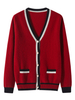 Women Cashmere V-neck Cardigan