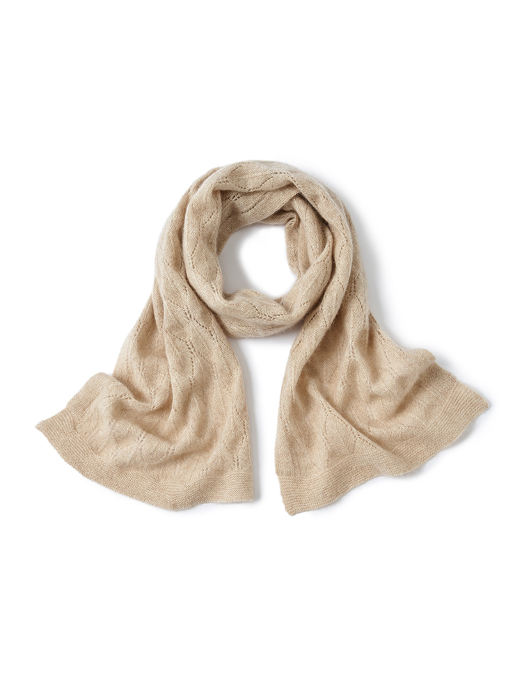 Cashmere Jacquard Scarf