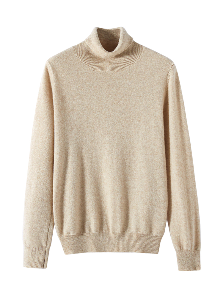 Women Cashmere Turtleneck Sweater
