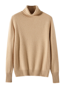Women Cashmere Thick Turtleneck Sweater
