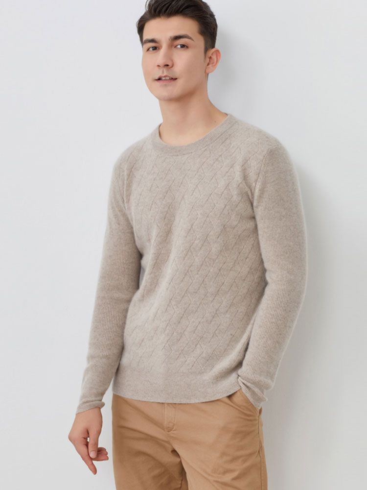 Men Sweater 100 Cashmere OEM For Fall Winter1 